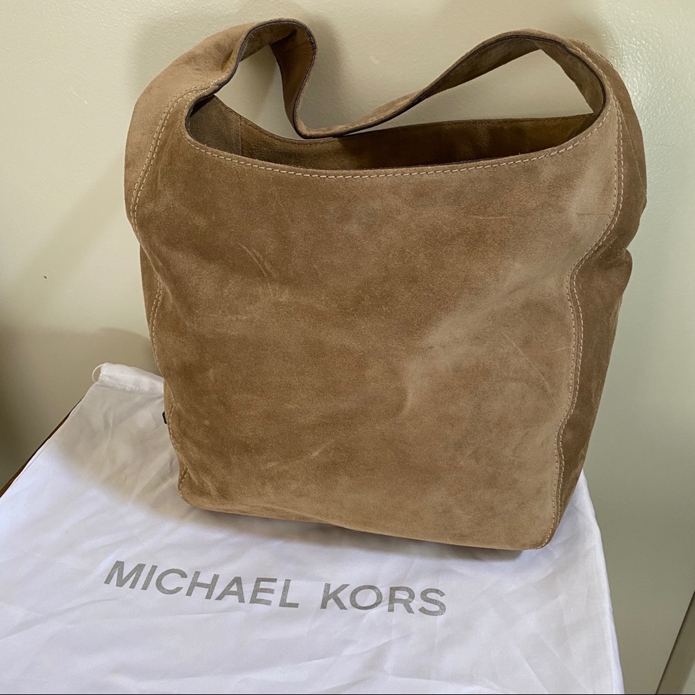 Michael Kors NEVER USED! Suede Purse!